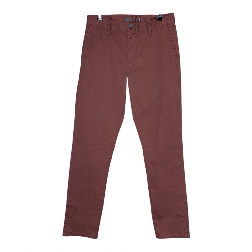 Vuori Collins Chino Pants Brown Size 30 Stretch Slim Fit